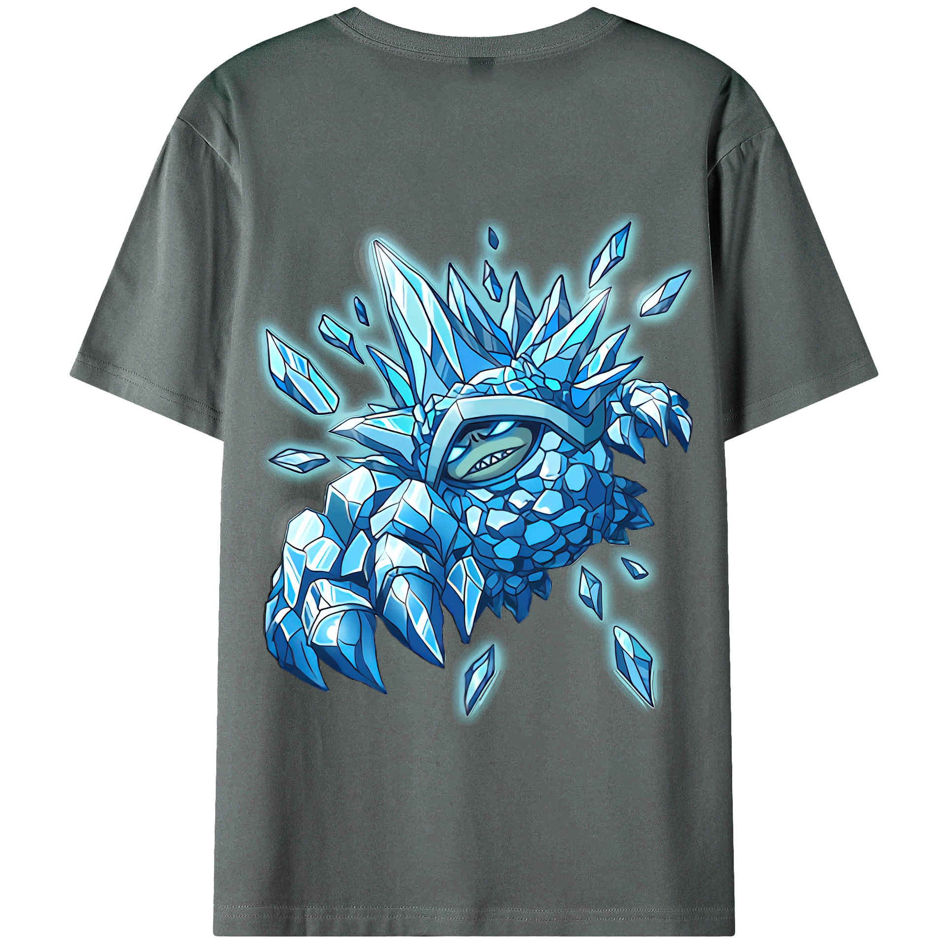 （画像用） リーグ・オブ・レジェンド League of Legends LOL 綿100％半袖Tシャツ（背面プリント）